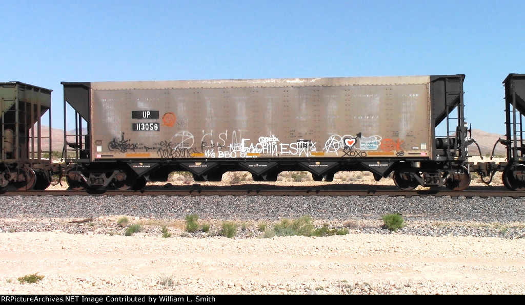 EB Unit Empty Hooper Car Frt at Erie NV -23